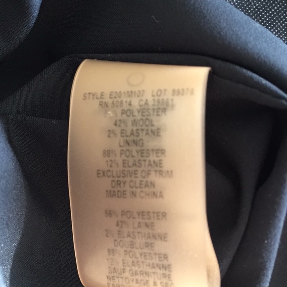 NWOT Elie Tahari classic blue pantsuit size 4 - Picture 15 of 16